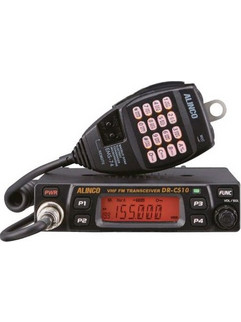 Alinco DR-CS10 - Επαγγελματικός Mobile Πομποδέκτης PMR VHF 60W - Ultra Compact