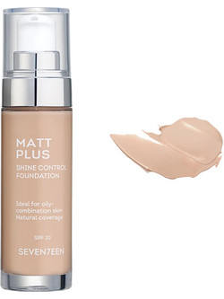 Seventeen Matt Plus 03 Natural Beige Liquid Foundation SPF20 30ml