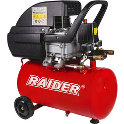 Raider RD-AC04Z Κομπρεσέρ Αέρος Μονοφασικό 24lt 2hp