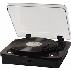Denver VPL-230 Πικάπ με Ηχεία & Προενίσχυση Bluetooth & USB Black