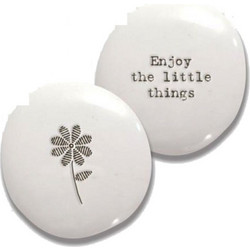 Βότσαλο - Enjoy the little things / Flower 1,5 x 3,70 x 4,20 εκ