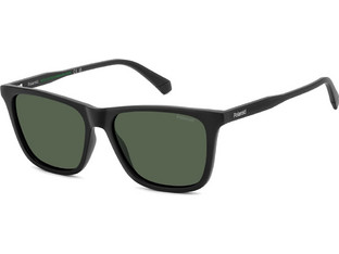 Polaroid Eyewear PLD2114/S/X 003/UC Ανδρικά Γυαλιά Ηλίου Τετράγωνα Μεταλλικά Μαύρα με Μαύρο Polarized Καθρέπτη Φακό