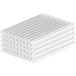 GOOBAY ράβδοι σιλικόνης 77853, Φ11mm x 200mm, διάφανο, 50τμχ