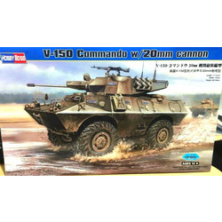 HobbyBoss V-150 Commando w/20mm Cannon Συναρμολογούμενο Πλαστικό Μοντέλο 1:35