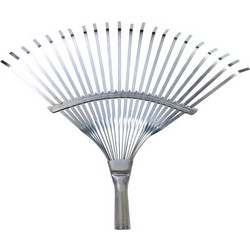 Σκούπα γκαζόν σταθερή 43 cm - 22 δόντια