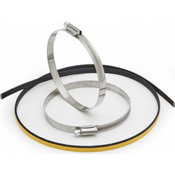 Ανοξείδωτος σφικτήρας και αυτοκόλλητο CLAMP120_100-120mm Givi - GIVI