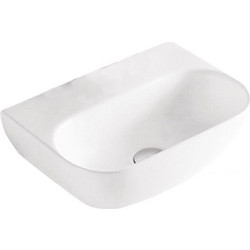 Gloria Delta Επικαθήμενος Νιπτήρας Μπάνιου Πορσελάνης 42x28.5x12.5cm Λευκός 27-8306