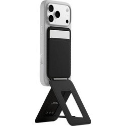 Moft Movas Snap Tripod Magsafe Magnetic Wallet And Phone Stand In Misty Black - (MS027W-1-ME-JTBK)