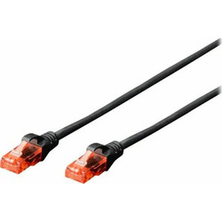 Digitus U/UTP Cat.6 Καλώδιο Δικτύου Ethernet 3m Black DK-1612-030/BL