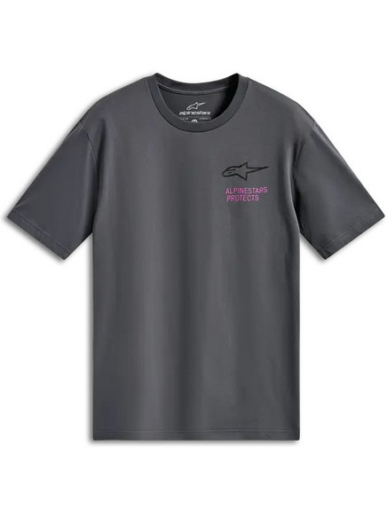 Μπλούζα Alpinestars casual Pop Helmet CSF T-Shirt Γκρι