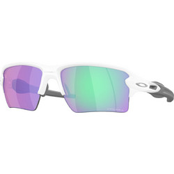 Oakley OO9488 11 Ανδρικά Γυαλιά Ηλίου Μάσκα Κοκάλινα Λευκά με Μωβ Φακό