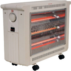 IQ HT-1490 Σόμπα Χαλαζία 2400W με Θερμοστάτη και Ανεμιστήρα
