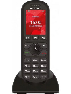 Maxcom MM39D SE 4G Ασύρματο Τηλέφωνο με Ανοιχτή Ακρόαση για Ηλικιωμένους Μαύρο
