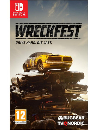 Wreckfest Drive Hard Die Last Nintendo Switch