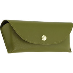 Techsuit - Θήκη Γυαλιών (ETI4) - PU, 17.3 x 7.0cm - Στρατιωτικό Πράσινο