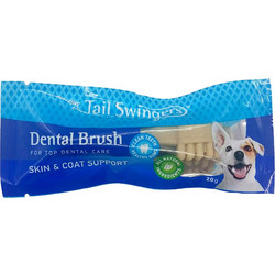 Pet Interest Tail Swingers Dental Brush Skin & Coat Support 20gr