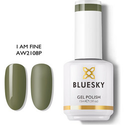Bluesky Color UV Gel I Am Fine Ημιμόνιμο Βερνίκι Νυχιών 15ml