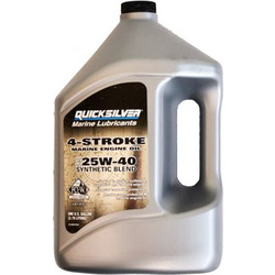 Quicksilver 4-Stroke 25w/40 Synthetic Blend λιπαντικό εξωλέμβιων (4T) 4L