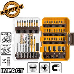 Ingco AKDL24906 Μύτες Impact Σετ 49 τεμ. Κασετίνα