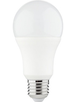 LED SMD A60 9.5W 6500K 150 198-250V AC 1055LM RA80 1xE27 2 YEARS OPAL 60x109mm