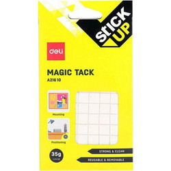 Κόλλα Αυτοκόλλητο Deli Magic Tack 10x10mm 35gr 231.21610