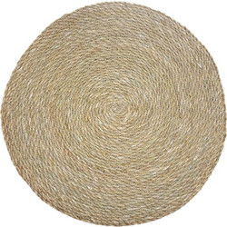 DEL MAR ΣΟΥΠΛΑ 40x40x0.5cm SEAGRASS ΦΥΣΙΚΟ LIBERTA 027399
