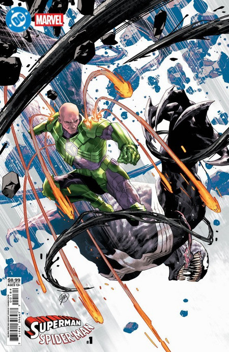 DC/Marvel Superman / Spider-Man 1 (Yasmine Putri Variant Cover) SECOND PRINTING