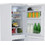Indesit NCAA-55W Ψυγειοκαταψύκτης 228lt Υ157xΠ55xΒ54cm Λευκός