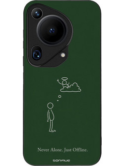 Sonique Men's Edition Back Cover Never Alone (Huawei Pura 70 Ultra)