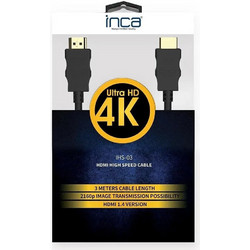 Adaptec HDMI 1.4 High Speed 1080p 120Hz Cable HDMI male - HDMI male 3m Μαύρο