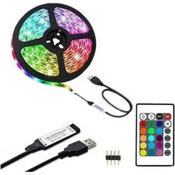 Andowl Λεντοταινία LED ταινία RGB 10m με τηλεχειριστήριο Q-DT75 - LED strip lights 075677