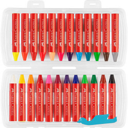 Faber-Castell Jumbo Κηρομπογιές Σετ 12τμχ