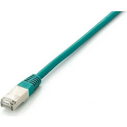 Equip S/FTP Cat.6a Καλώδιο Δικτύου Ethernet 1m Green 605840