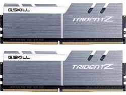 G.Skill Trident Z 32GB (2X16GB) DDR4 RAM 3200MHz C16 Silver White