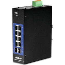 Trendnet TI-G102I Managed L2 Switch με 8 Θύρες Ethernet 1000Mbps και 2 SFP θύρες