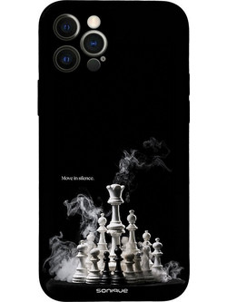 Sonique Men's Edition Back Cover Σκάκι (iPhone 12 Pro)