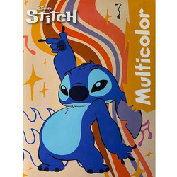 Disney Stitch Βιβλίο Ζωγραφικής Multicolor Α4 32 Σελίδες Χρωματισμού