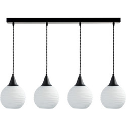 Arkolight Κρεμαστό Φωτιστικό Οροφής Πολύφωτο E27 Λευκό 1451-6/4