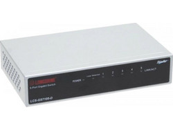 Longshine LCS-GS7105-E Unmanaged L2 Switch με 5 Θύρες Ethernet 1000Mbps