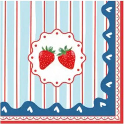 Easy Life Χαρτοπετσέτες 20 Τεμάχια 33x33cm Fruit Mania Πολύχρωμο