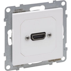 Μηχανισμός Πρίζας HDMI τύπου Α 1. 3 προκαλωδιωμένη Λευκό Seano 765188