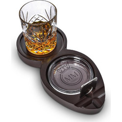 Ξύλινος Δίσκος για Ουίσκι Πούρο - Whiskey Cigar Tray (8719481358556)