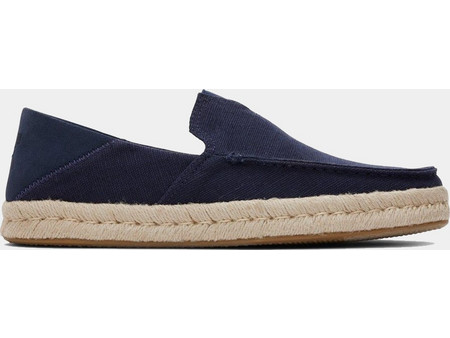 TOMS NVY HRTG CNVS/ SUEDE MN ALONSO ESP 10020889-NAVY NavyBlue