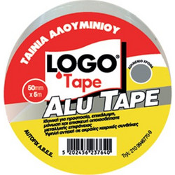 Ταινία Αλουμινίου 50mm x 5m Ασημί LOGO