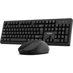 Yilima QS-801 Black Ασύρματο Σετ Πληκτρολόγιο & Ποντίκι