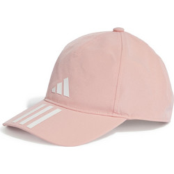 Adidas 3-Stripes AEROREADY Running Training Baseball Καπέλο Jockey Υφασμάτινο Κοραλί II3506