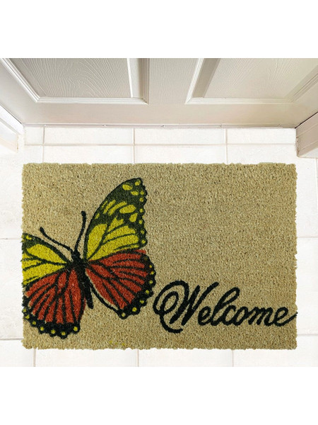 Πατάκι Εισόδου 40x60 Butterflywelcome SL8624 San Lorentzo