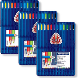 Staedtler Ergo Soft Aquarell Ξυλομπογιές Ακουαρέλας Σετ 12τμχ