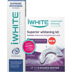 iWhite Superior Whitening + Mouthwash Kit Λεύκανσης Δοντιών 75ml