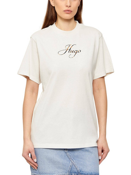 Γυναικείο Vintage T-shirt Λευκό HUGO 50560566-102